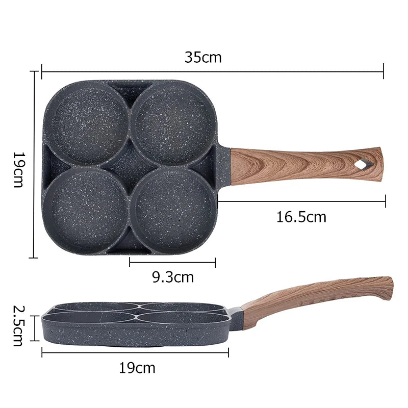 4-in-1 Non-Stick Frying Pan