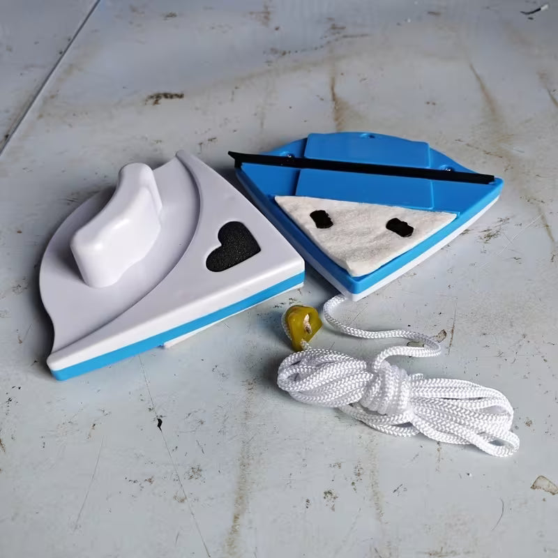 Double-Sided Magnetic Window Glass Cleaner
