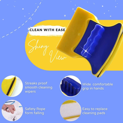 Dual Magnetic Window Cleaner