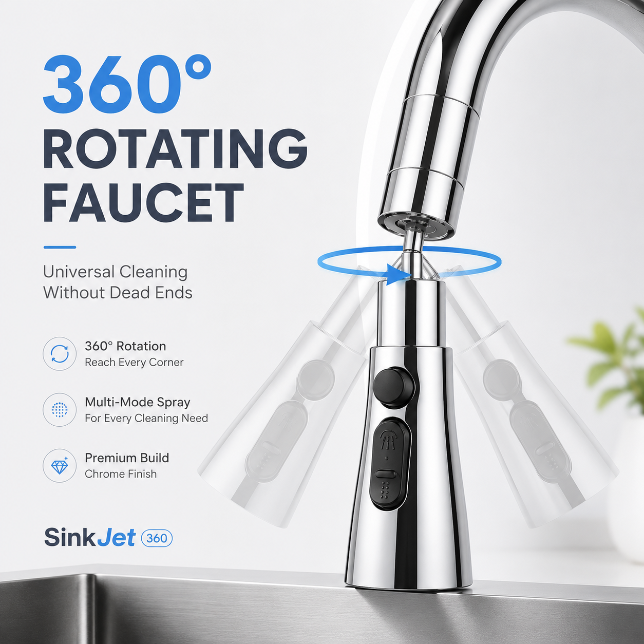 SinkJet 360 Tap Extender