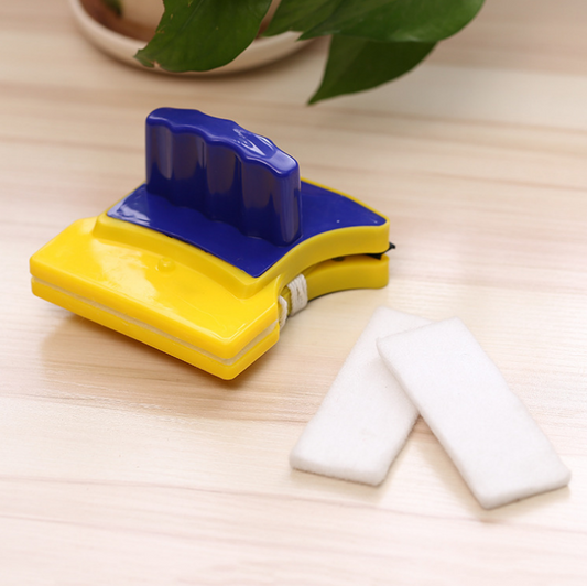 Double-Sided Magnetic Window Glass Cleaner
