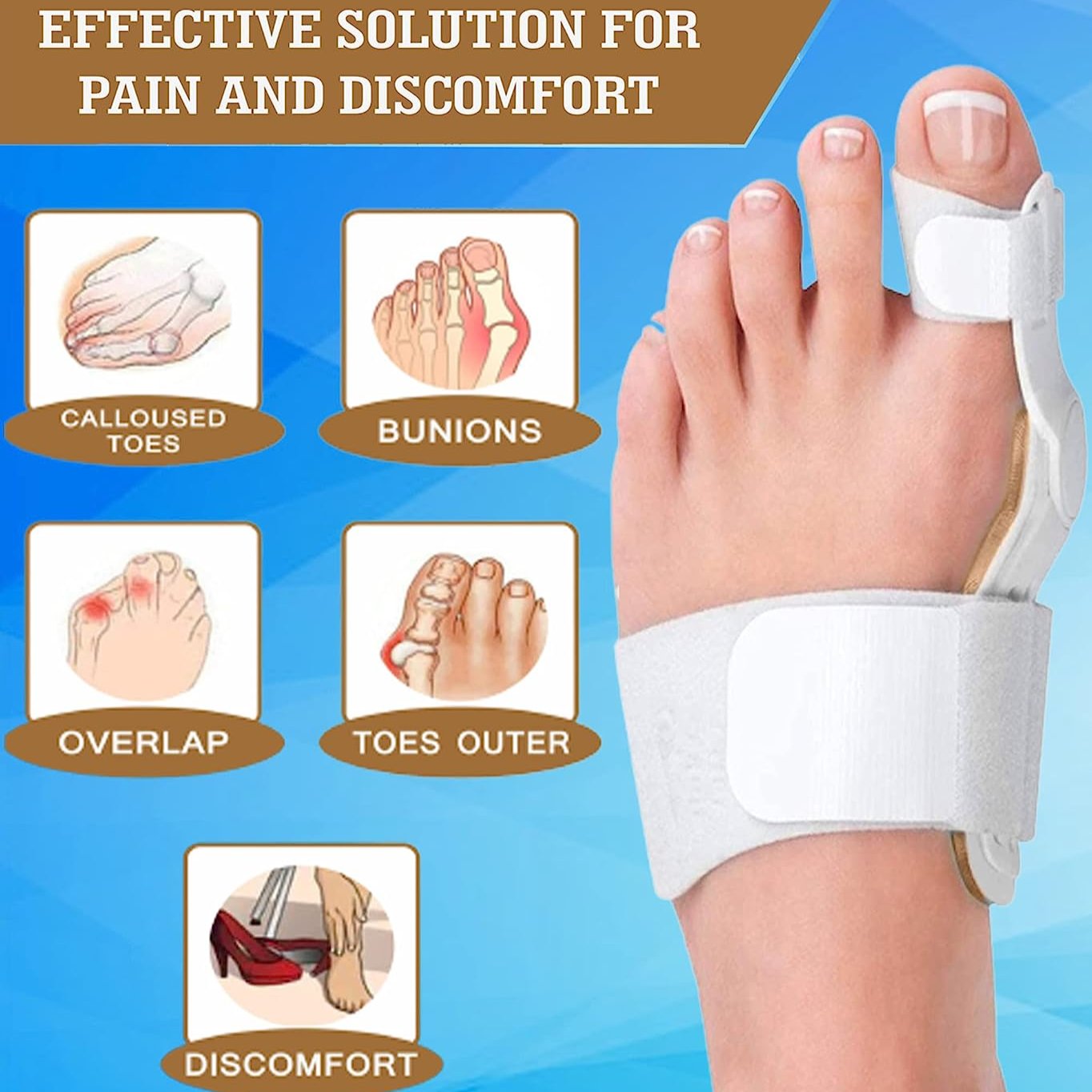 Comforta Ultimate Toe Aligner