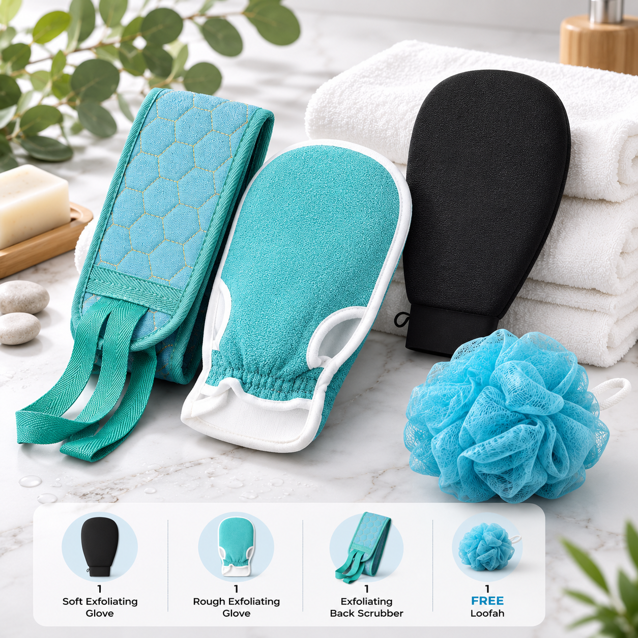 Full Body Exfoliating Kit