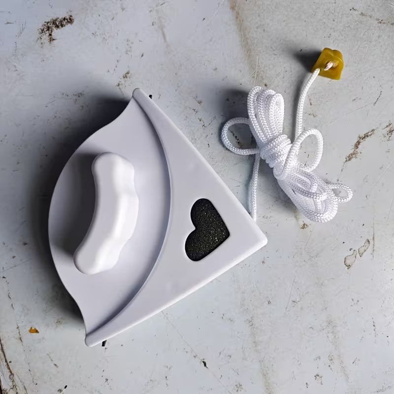 Double-Sided Magnetic Window Glass Cleaner